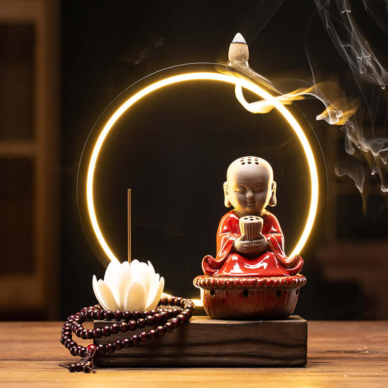 Backflow Incense Burner Home Living Room Aroma Decoration
