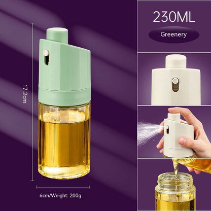 Press Oil Dispenser Cooking Oil Bottle