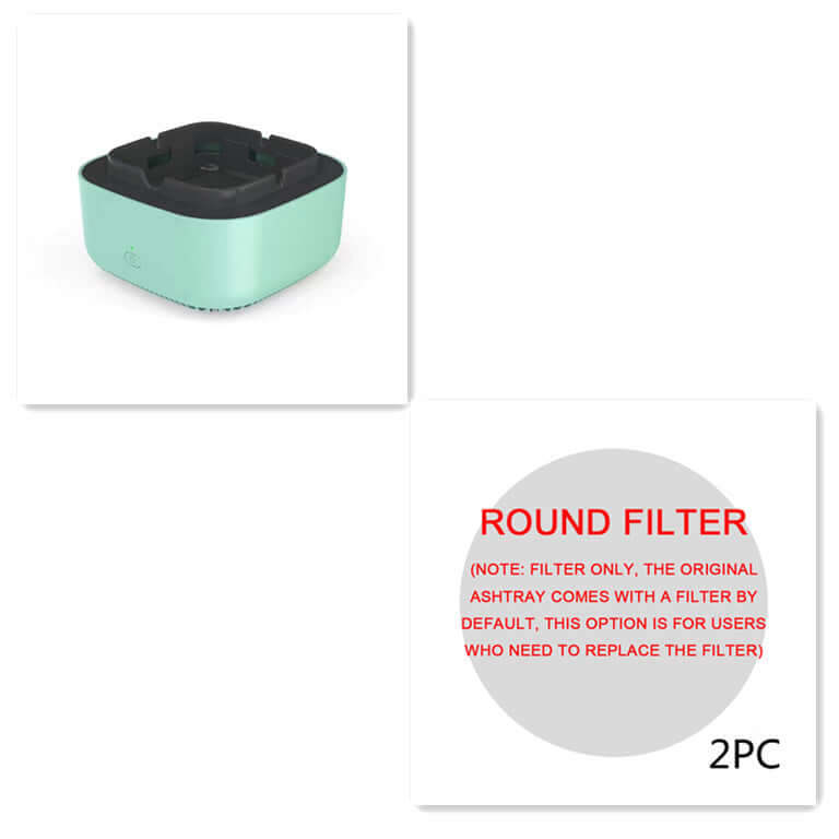 Practical smoke purifier ashtray