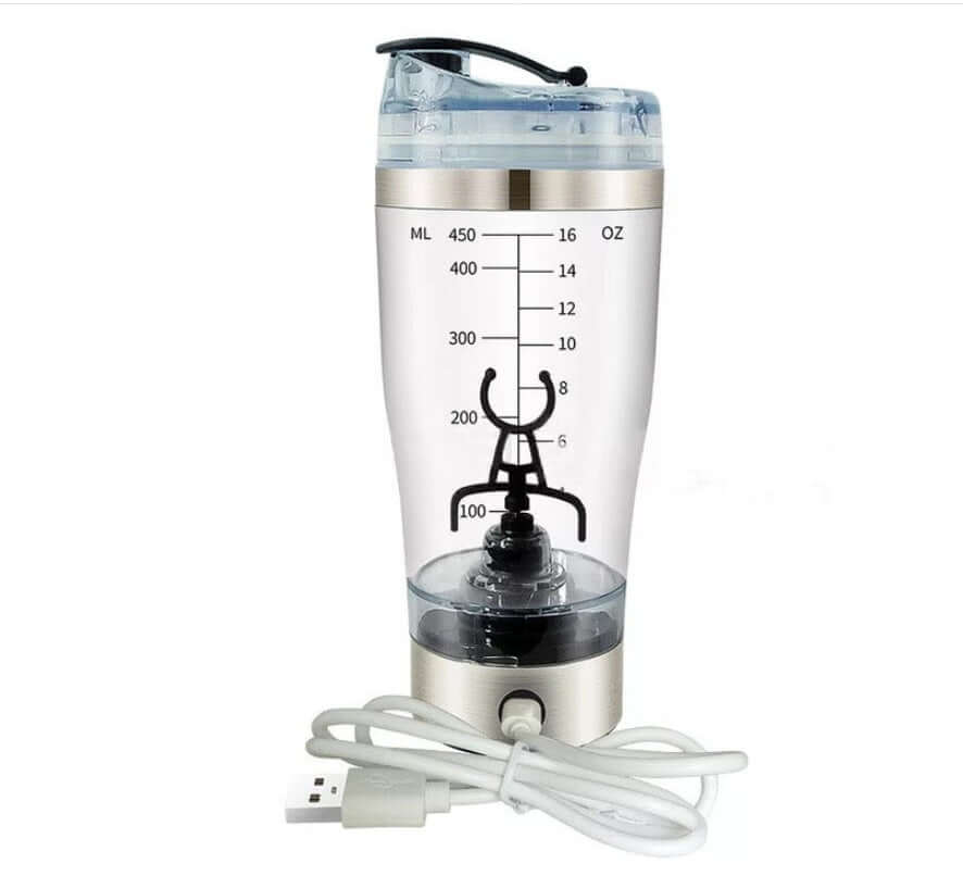 Electric Protein Shake USB Shake Bottle Milk Coffee Blender 