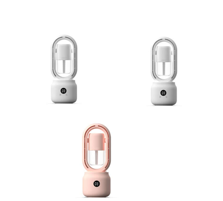 Summer Mist Electric Fan – USB Portable & Bladeless