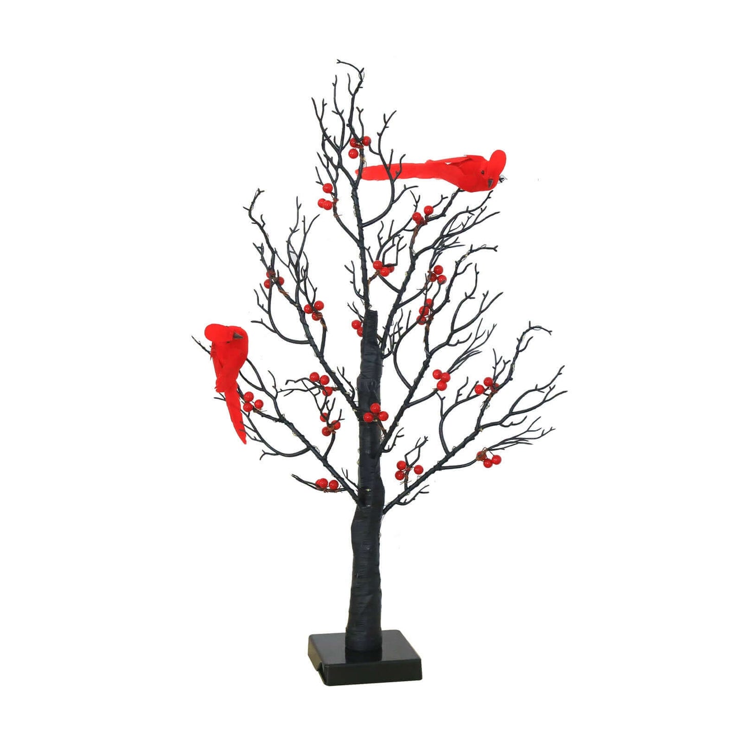 Luminous Red Bird Winding Tree Lamp Holiday Decor