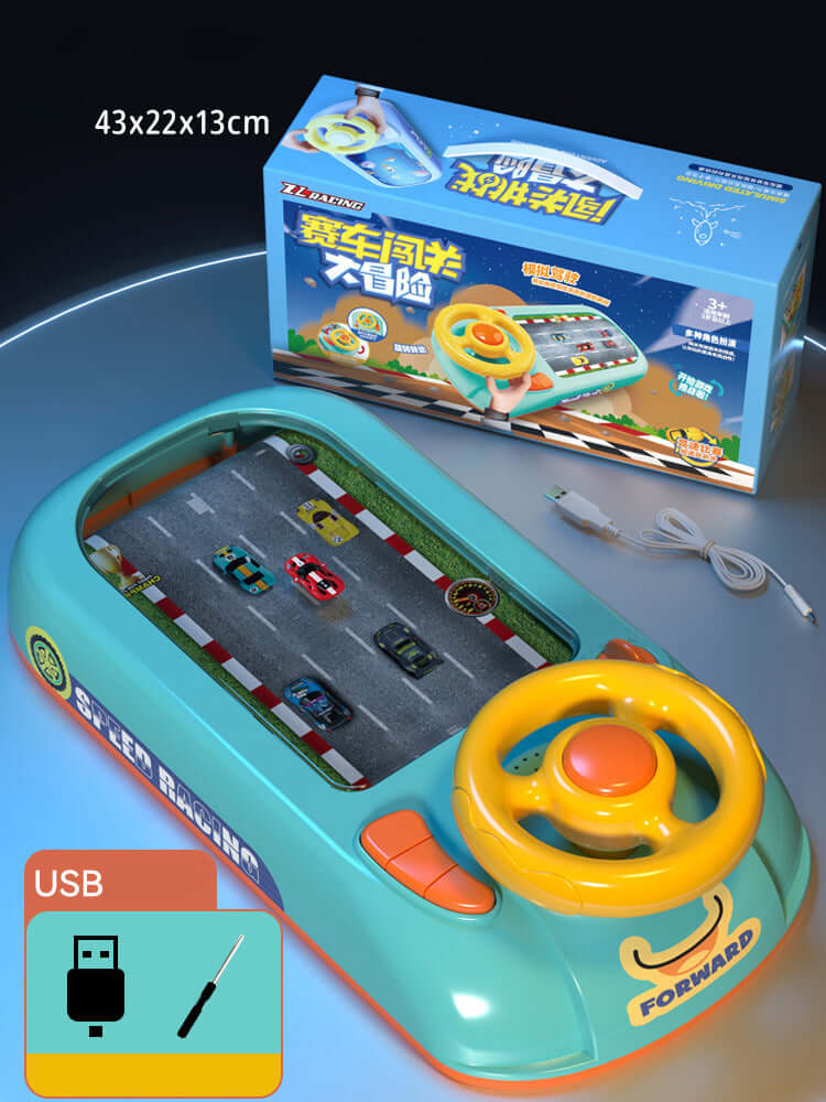 Kids Driving Simulation Toy Electric Puzzle Game