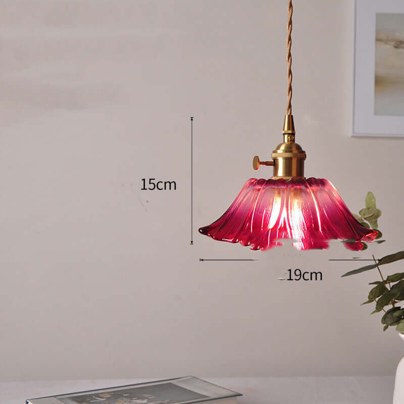 Cafe Brass Glass Chandelier Elegant Lighting Fixture