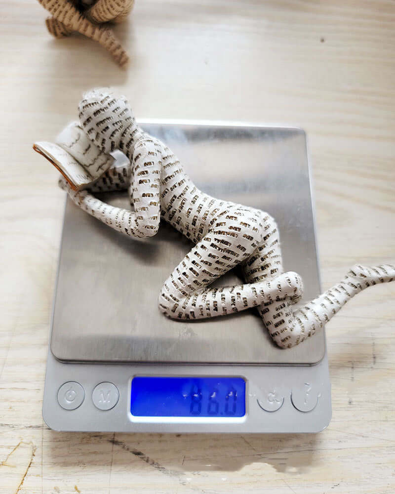 Home Decor Reading Woman Thinker Resin Statue - Elegant 