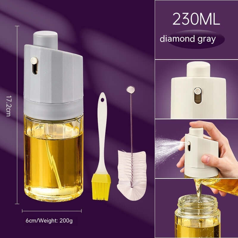 Press Oil Dispenser Cooking Oil Bottle