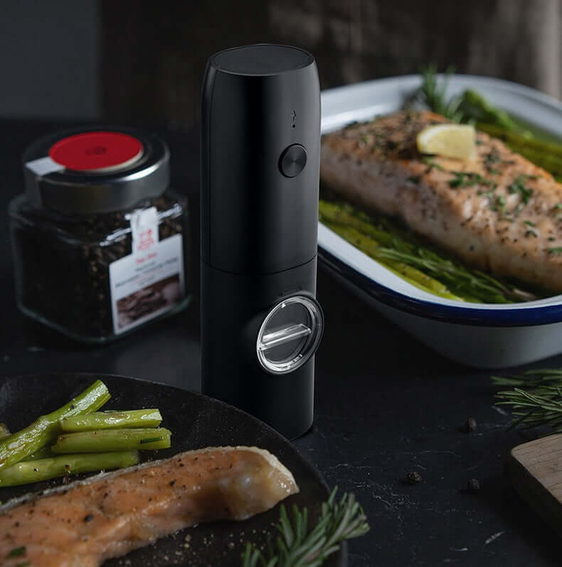 Electric Salt Pepper Grinder Set 