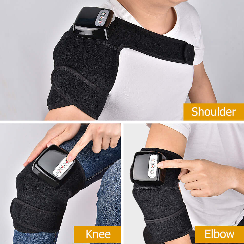 Electric Infrared Knee Massager with Heat & Vibration for Pain Relief