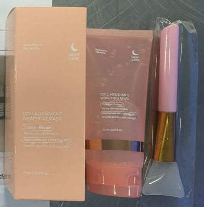 Face Night Mask Collagen Wrapping Anti-Wrinkle Care
