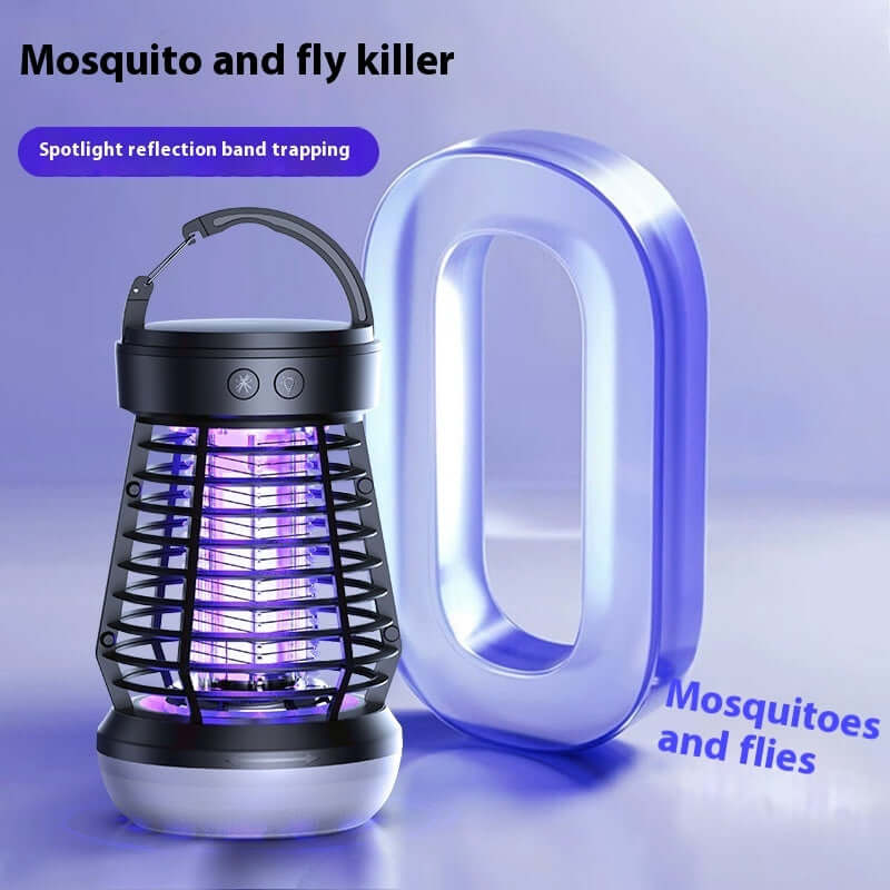 2in1 Mosquito Killer Lamp Electric Fly Catcher USB Rechargeable 