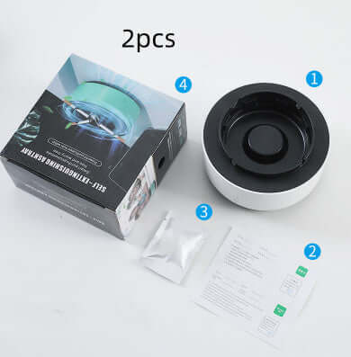 Smoke Removal Ashtray  Portable Air Purifier for Car