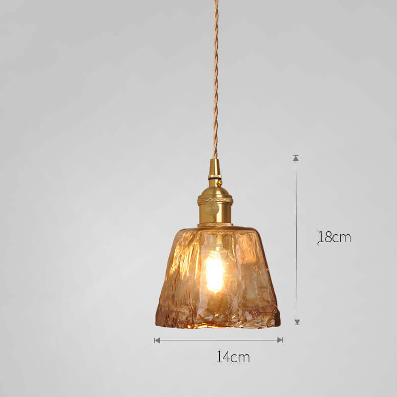 Cafe Brass Glass Chandelier Elegant Lighting Fixture