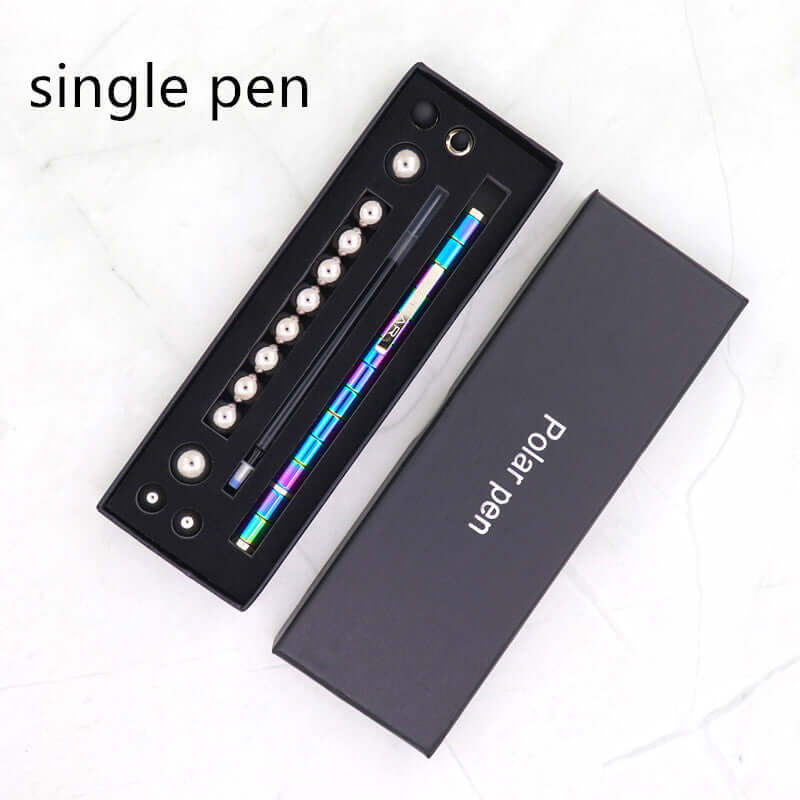 Stress reducer gift box with magnetic pen and stylus