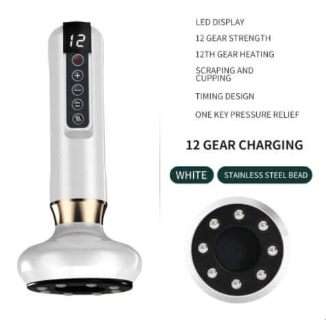 View details for Electric Vacuum Cupping Massager For Body Anti-Cellulite Suction Cup Gua Sha Massage Body Cups Guasha Fat Burning Slimming Jars Electric Vacuum Cupping Massager For Body Anti-Cellulite Suction Cup Gua Sha Massage Body Cups Guasha Fat Burn