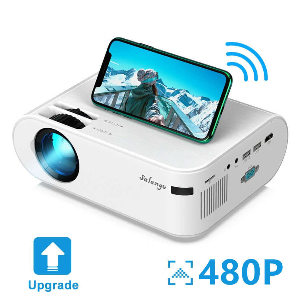 720p Portable Smart Projector P62 Supports Home Office