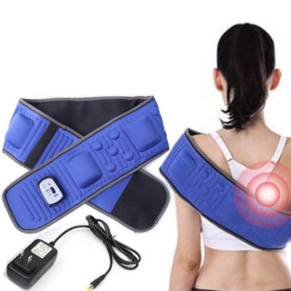 Waist Slimming Massage Belt with 5 Motors & Heat