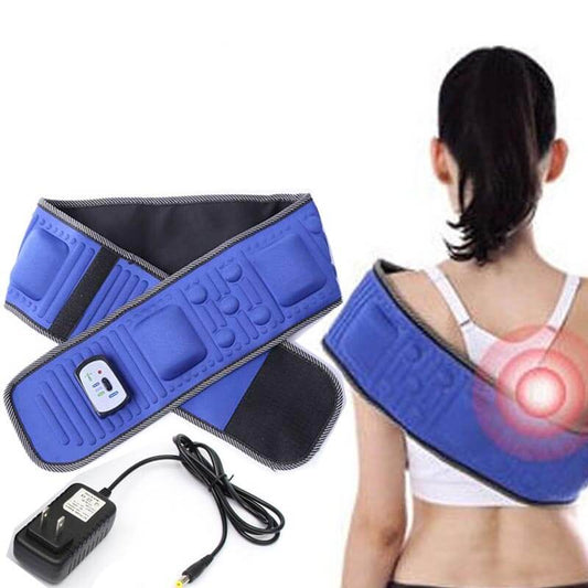 Waist Slimming Massage Belt with 5 Motors & Heat