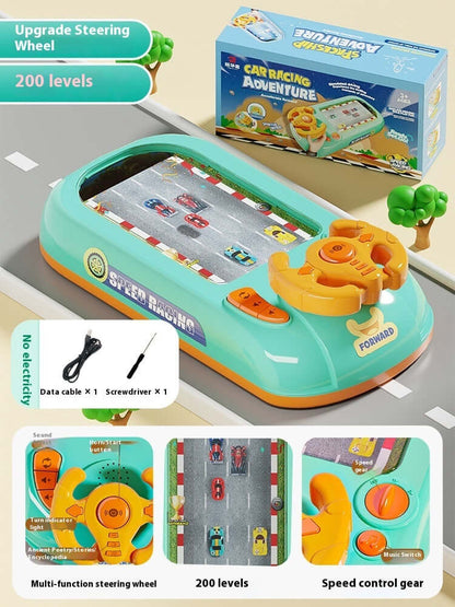 Adventure Puzzle Steering Wheel Toy Desktop Game