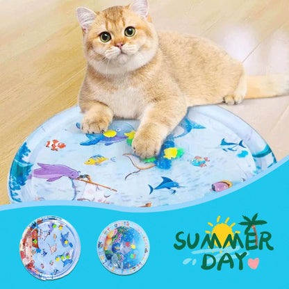 Summer Cooling Pet Bed – Ice Pad Mat for Dogs & Cats