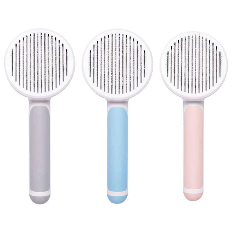 Pet Grooming Brush Round Handle Pet Comb