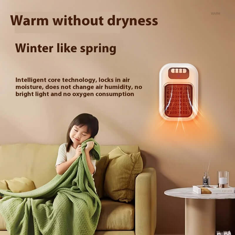 Wall Mounted Portable Small Electric Heater 