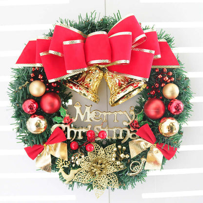 Christmas Door Christmas Home Window Wall Decoration