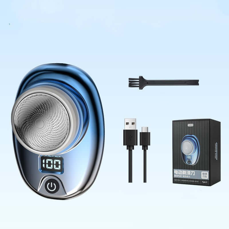 Mini Electric Shaver Portable Waterproof Travel for Men