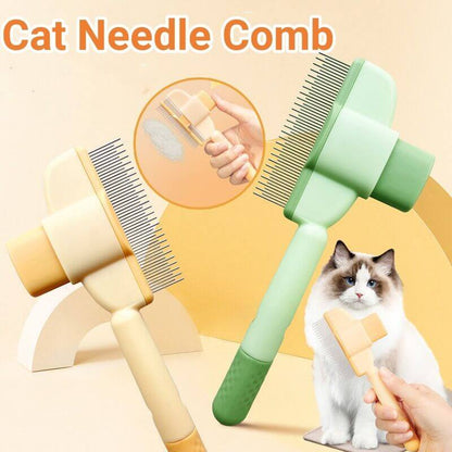 Professional Pet Comb For Dogs And Cats With Release Button