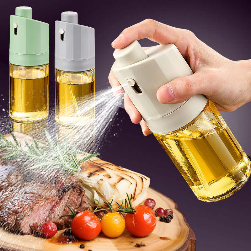 Press Oil Dispenser Cooking Oil Bottle