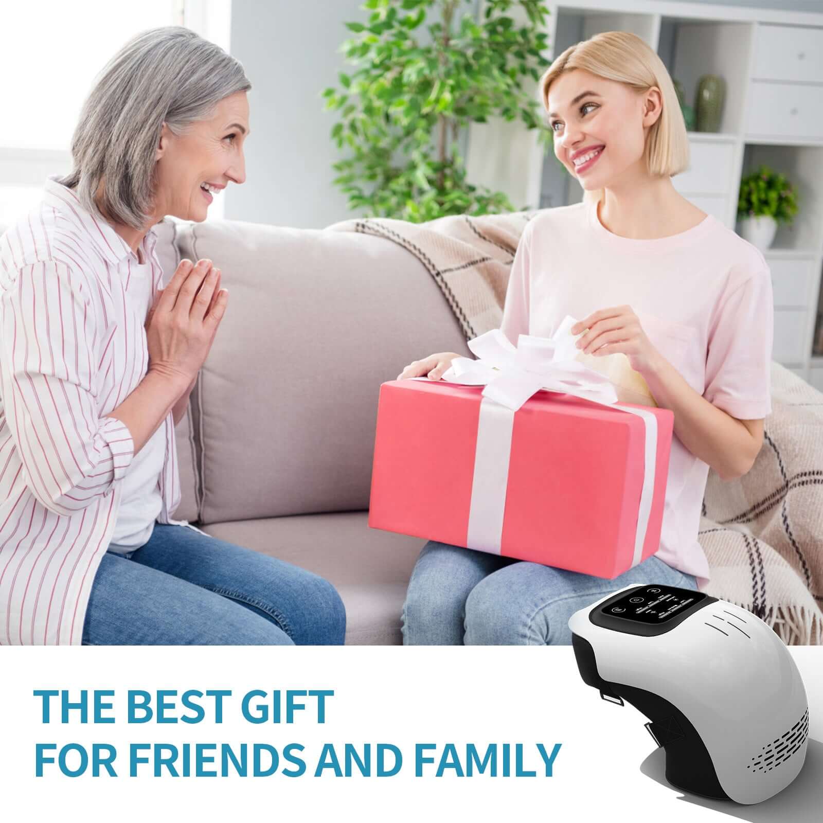 Wireless Rechargeable Knee Massager for Pain Relief