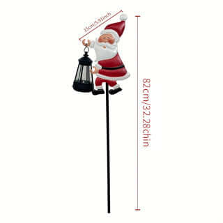 Solar-Powered Santa Yard Decoration Creative Light