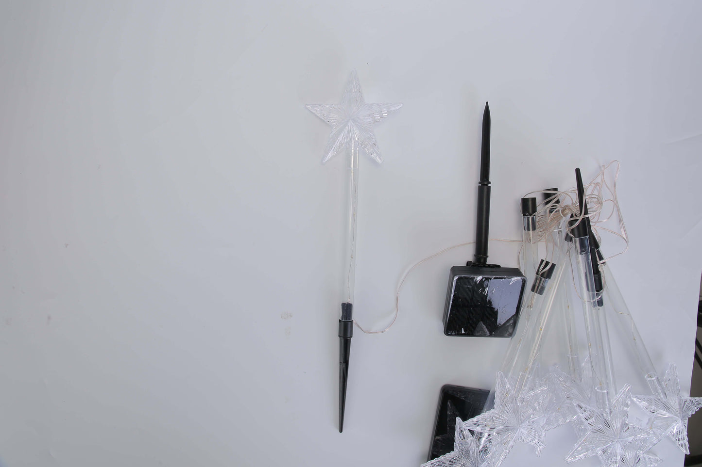 Christmas Solar Stake Lights 8Pack Star Path Lights