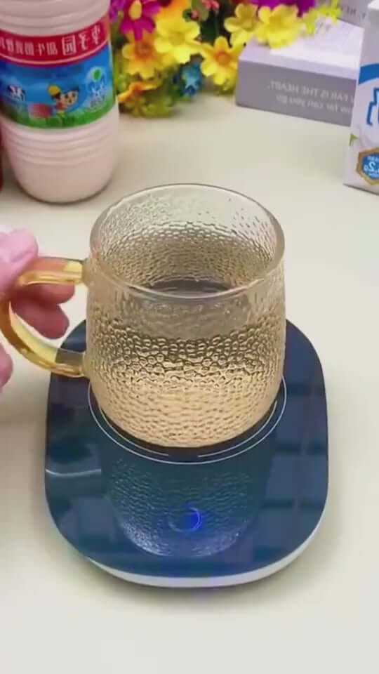 Insulation Coaster Heating Cup – Keep Drinks Warm in Winter