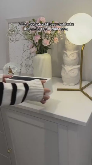 Flame Aroma Diffuser Colorful Usb Plug-in flame diffuser