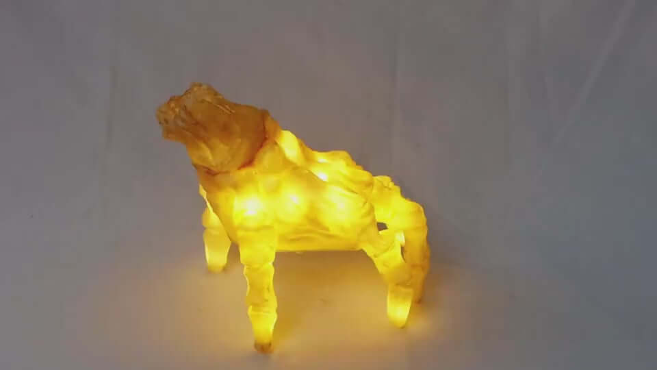 Halloween Electric Luminous Crawling walking Hand Animated