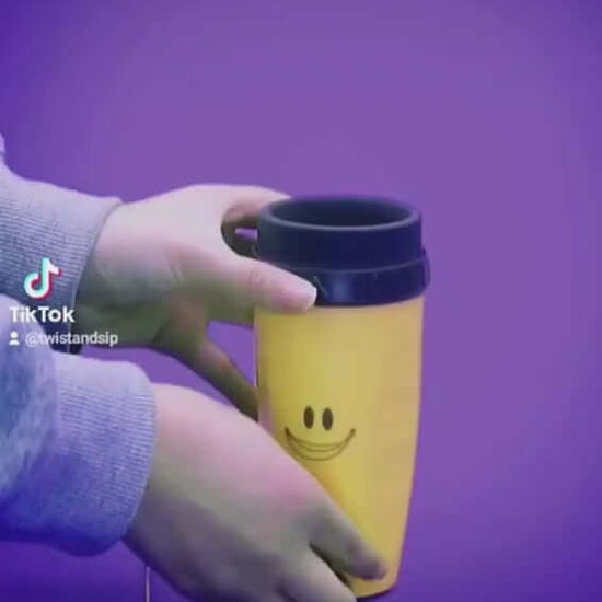 Stay hydrated with this portable tumbler cup. Double-wall insulation keeps drinks hot or cold. Great for kids and adults on the go.