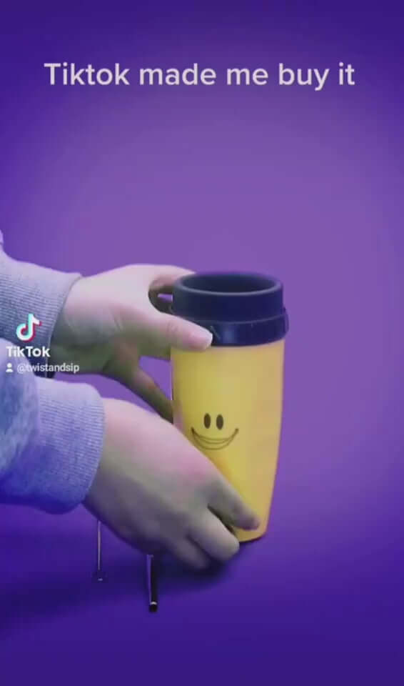 Stay hydrated with this portable tumbler cup. Double-wall insulation keeps drinks hot or cold. Great for kids and adults on the go.