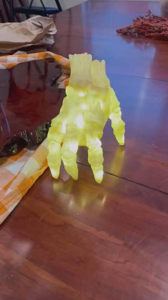 Halloween Electric Luminous Crawling walking Hand Animated
