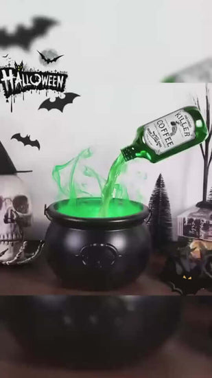 Halloween Black Wizard Bowl Magic Float Bottle