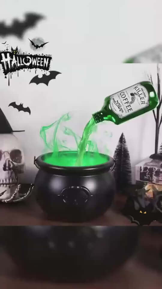 Halloween Black Wizard Bowl Magic Float Bottle