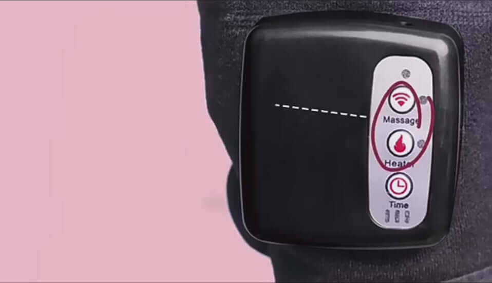 Electric Infrared Knee Massager with Heat & Vibration for Pain Relief