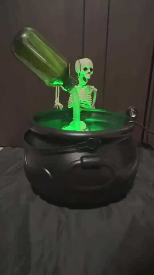 Halloween Black Wizard Bowl Magic Float Bottle