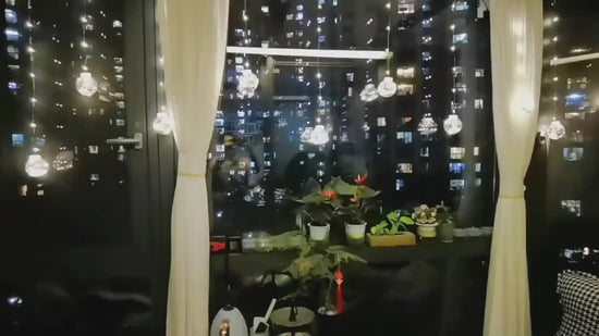 Christmas Led Wishing Ball String Lights Decorations