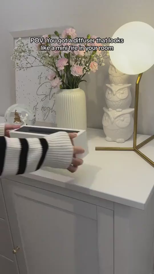 Flame Aroma Diffuser Colorful Usb Plug-in flame diffuser