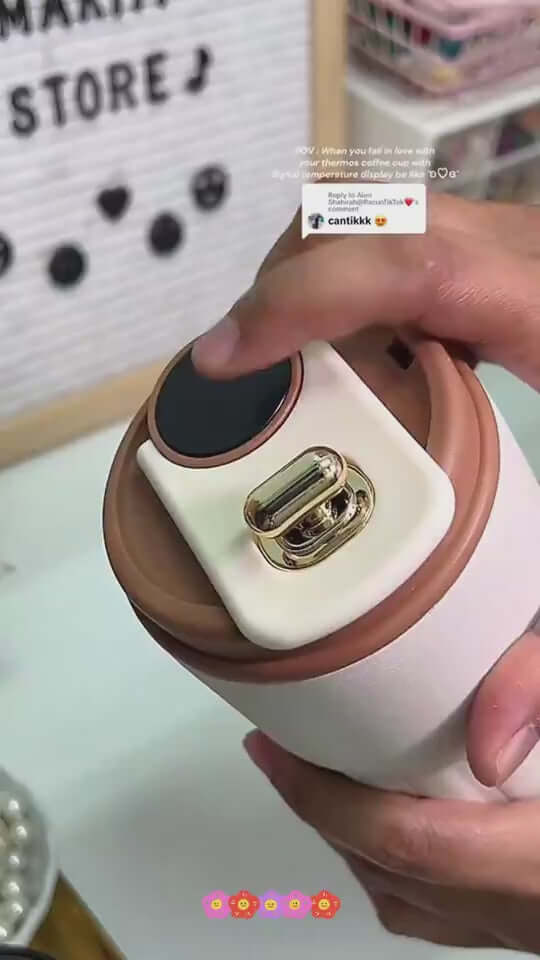 Smart Digital Thermal Bottle Portable Coffee Mug