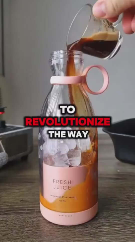 Portable Smoothie Blender USB Rechargeable for Travel