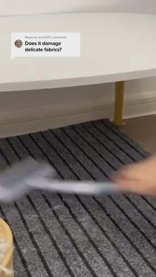 How to use the flannel surface cleaning brush