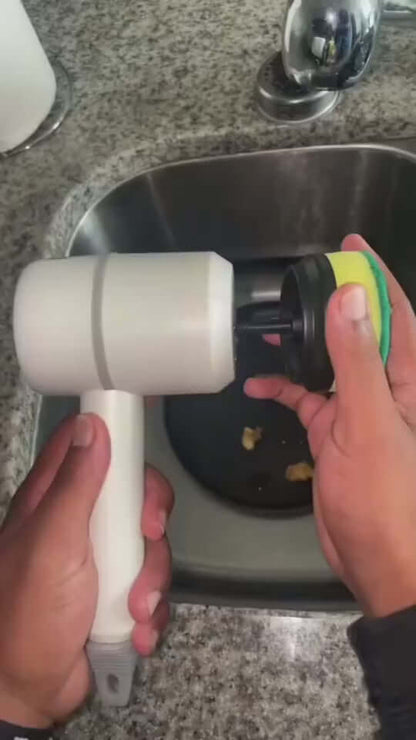 Electric Cleaning Brush Dishwashing Brush Automatic Wireless USB Rechargeable Professional Kitchen Bathtub Tile Cleaning Brushes