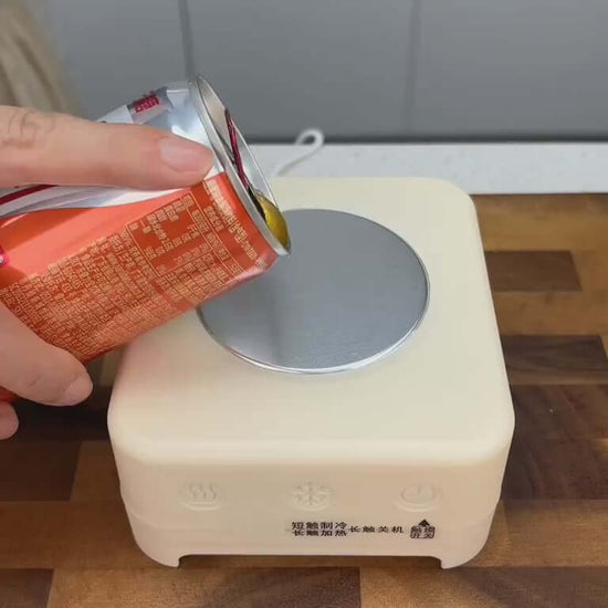 Mini Quick Cooling Cup Beer Beverage Rapid Refrigeration Ice Maker Machine Cold Drink Heating Home Dormitory Food Grade 400ml Kitchen Gadgets