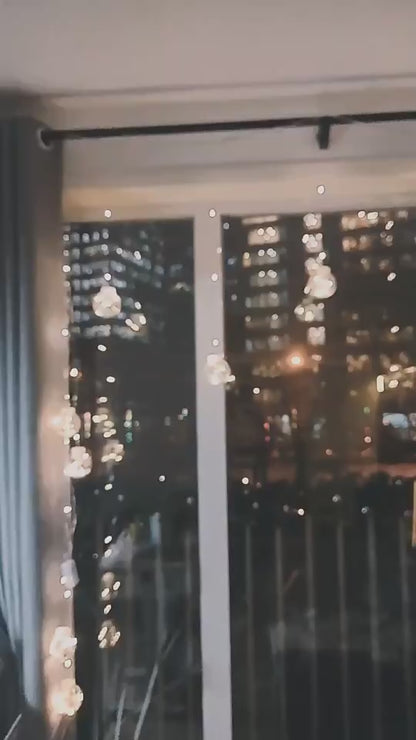 Christmas Led Wishing Ball String Lights Decorations